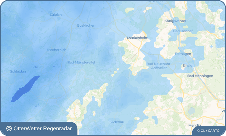OtterWetter Regenradar-Widget Lanzerath