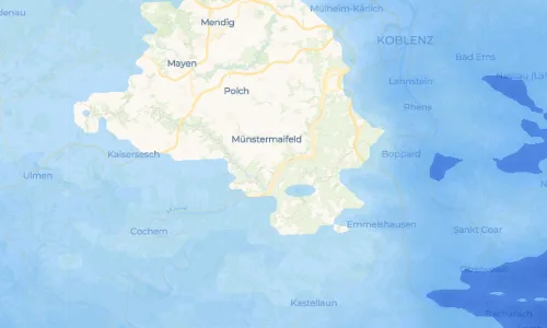 Regenradar Vorschaubild - Aktuelle Niederschläge in Lasserg und Umgebung