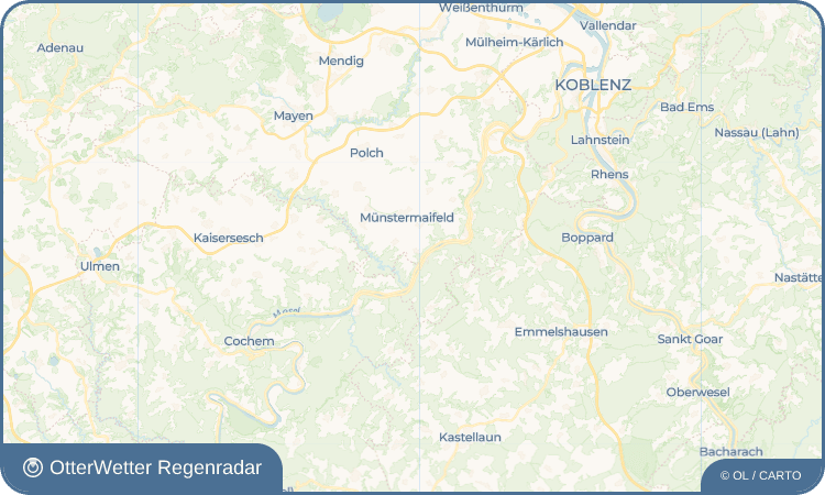 OtterWetter Regenradar-Widget Lasserg