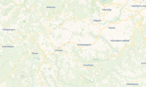 Regenradar Vorschaubild - Aktuelle Niederschläge in Laubach und Umgebung
