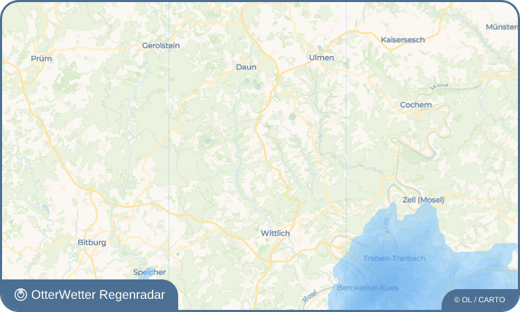 OtterWetter Regenradar-Widget Laufeld