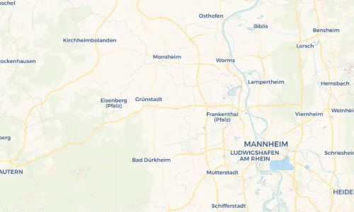 Regenradar Vorschaubild - Aktuelle Niederschläge in Laumersheim und Umgebung