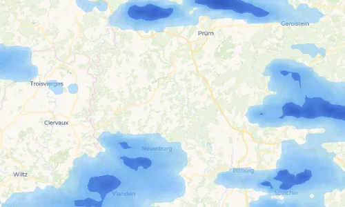 Regenradar Vorschaubild - Aktuelle Niederschläge in Lauperath und Umgebung