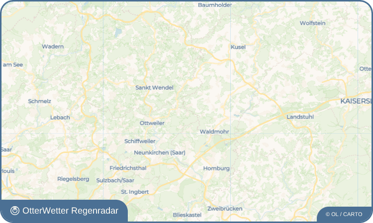 OtterWetter Regenradar-Widget Lautenbach