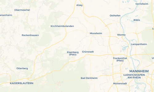Regenradar Vorschaubild - Aktuelle Niederschläge in Lautersheim und Umgebung