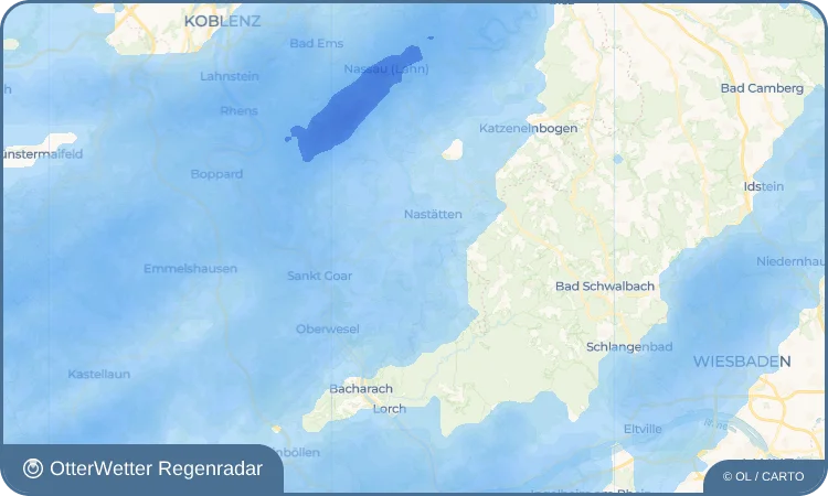 Widget-Vorschau für Lautert Wetter-Widget-Vorschau mit Vorhersagedaten für Lautert