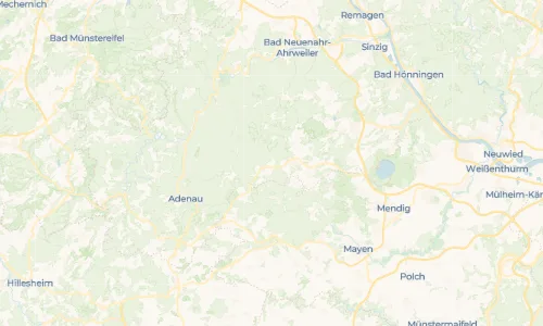 Regenradar Vorschaubild - Aktuelle Niederschläge in Lederbach und Umgebung