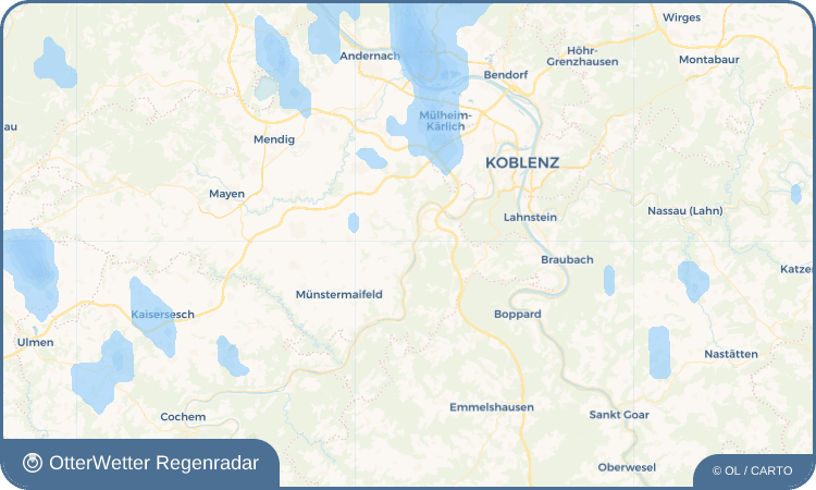 Widget-Vorschau für Lehmen Wetter-Widget-Vorschau mit Vorhersagedaten für Lehmen