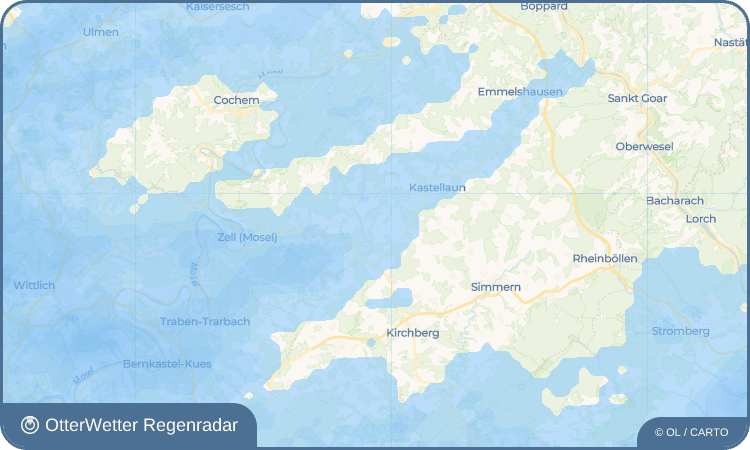 OtterWetter Regenradar-Widget Leideneck