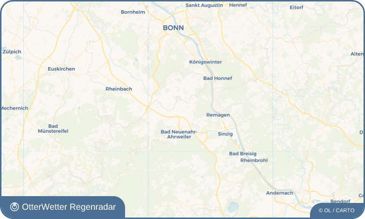 OtterWetter Regenradar-Widget Leimersdorf