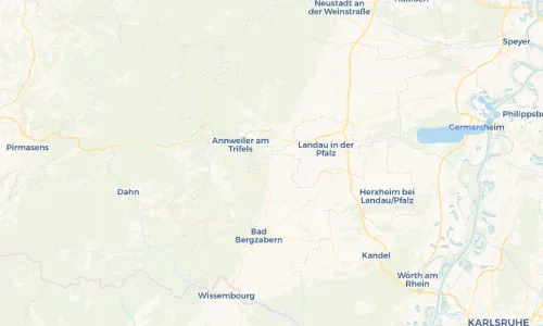 Regenradar Vorschaubild - Aktuelle Niederschläge in Leinsweiler und Umgebung