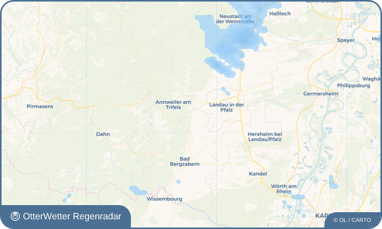 Wetter-Widget-Vorschau mit Vorhersagedaten für Leinsweiler