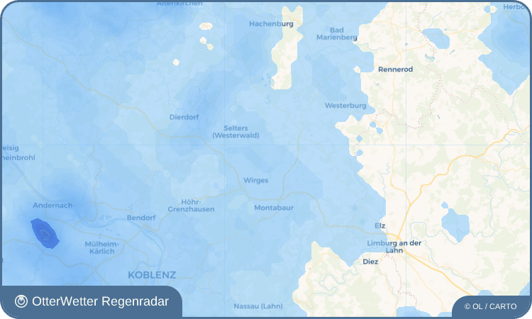 Wetter-Widget-Vorschau mit Vorhersagedaten für Leuterod