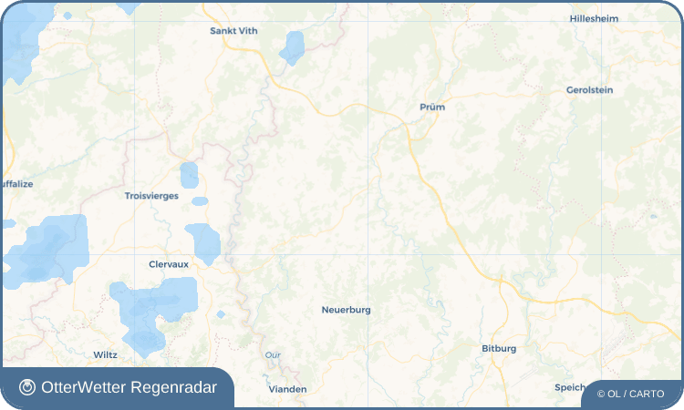 OtterWetter Regenradar-Widget Lichtenborn