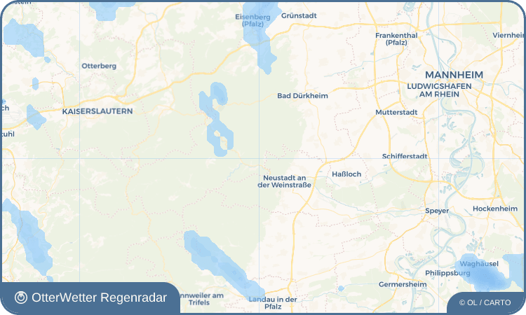 OtterWetter Regenradar-Widget Lindenberg