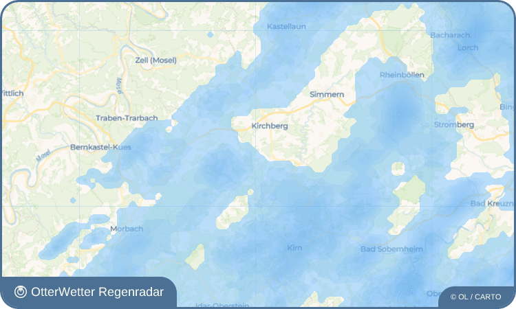OtterWetter Regenradar-Widget Lindenschied