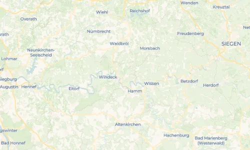 Regenradar Vorschaubild - Aktuelle Niederschläge in Loch und Umgebung
