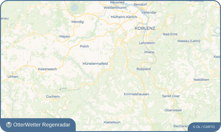 OtterWetter Regenradar-Widget Löf