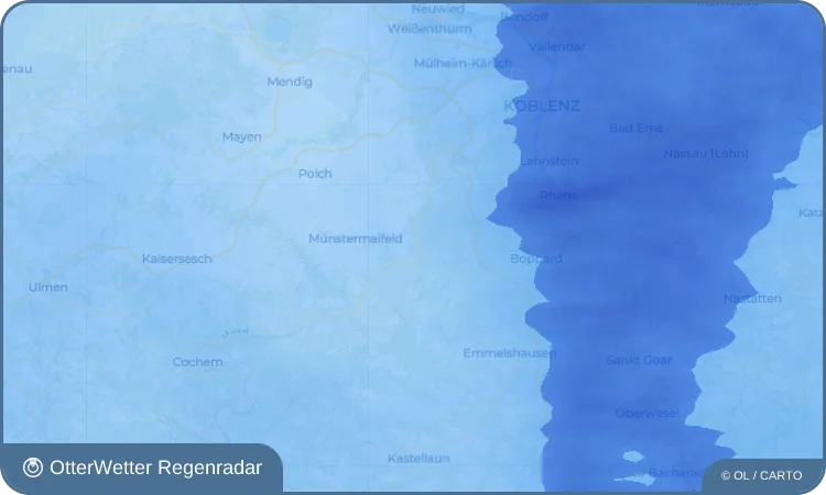 Widget-Vorschau für Löf Wetter-Widget-Vorschau mit Vorhersagedaten für Löf