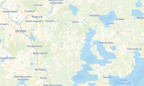Regenradar Vorschaubild - Aktuelle Niederschläge in Löhe und Umgebung
