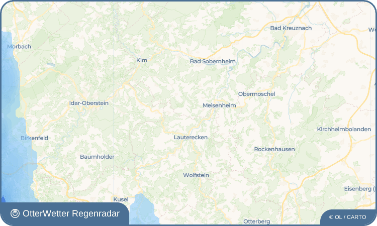OtterWetter Regenradar-Widget Löllbach