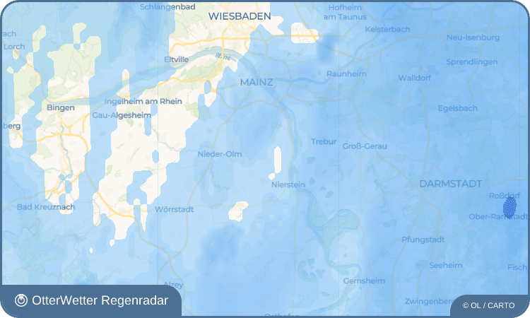 OtterWetter Regenradar-Widget Lörzweiler