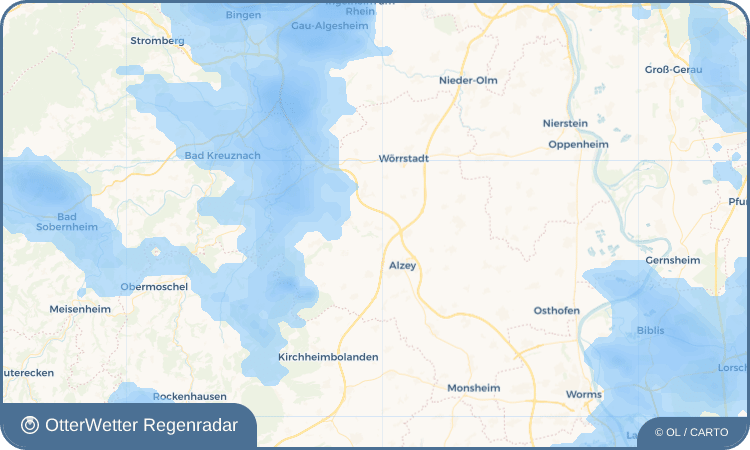 Wetter-Widget-Vorschau mit Vorhersagedaten für Lonsheim