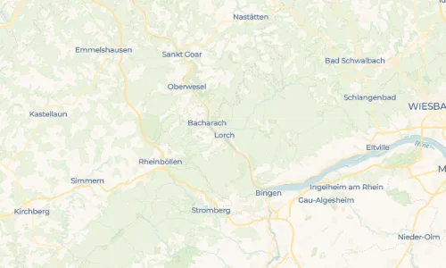 Regenradar Vorschaubild - Aktuelle Niederschläge in Lorch und Umgebung