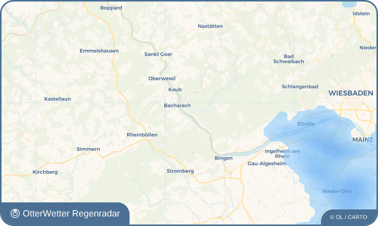 OtterWetter Regenradar-Widget Lorch