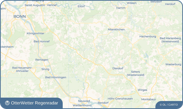 OtterWetter Regenradar-Widget Luchert