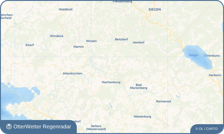 OtterWetter Regenradar-Widget Luckenbach