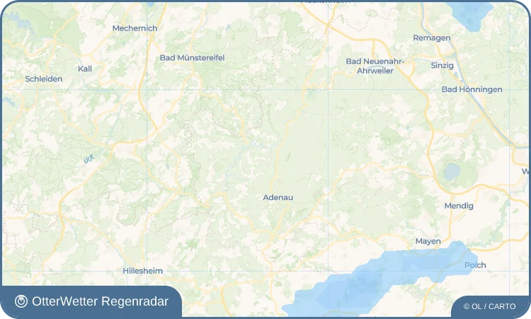 Widget-Vorschau für Lückenbach Wetter-Widget-Vorschau mit Vorhersagedaten für Lückenbach
