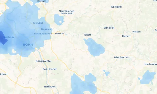 Regenradar Vorschaubild - Aktuelle Niederschläge in Lückert und Umgebung