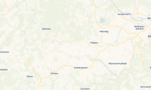 Regenradar Vorschaubild - Aktuelle Niederschläge in Luxem und Umgebung