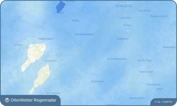 Widget-Vorschau für Macken Wetter-Widget-Vorschau mit Vorhersagedaten für Macken