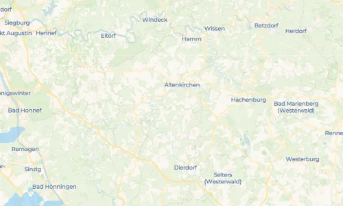 Regenradar Vorschaubild - Aktuelle Niederschläge in Mahlert und Umgebung