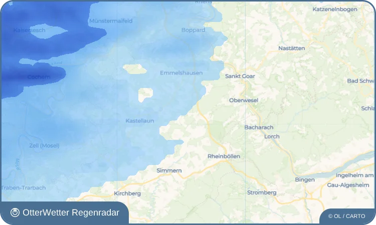 Wetter-Widget-Vorschau mit Vorhersagedaten für Maisborn