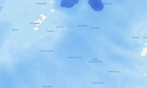 Regenradar Vorschaubild - Aktuelle Niederschläge in Malberg und Umgebung