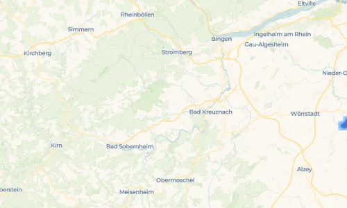 Regenradar Vorschaubild - Aktuelle Niederschläge in Mandel und Umgebung