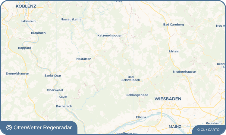 Wetter-Widget-Vorschau mit Vorhersagedaten für Mappershain