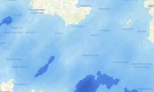 Regenradar Vorschaubild - Aktuelle Niederschläge in Marenbach und Umgebung