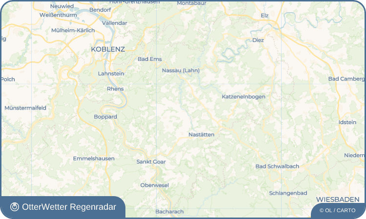 Widget-Vorschau für Marienfels Wetter-Widget-Vorschau mit Vorhersagedaten für Marienfels