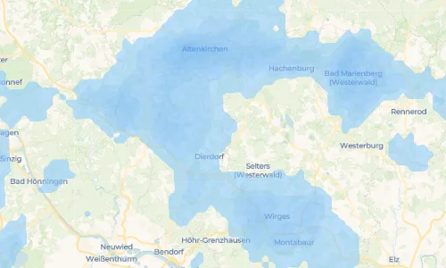 Regenradar Vorschaubild - Aktuelle Niederschläge in Maroth und Umgebung