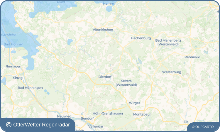OtterWetter Regenradar-Widget Maroth