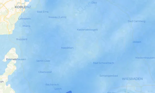 Regenradar Martenroth: aktuelle Niederschläge in Martenroth und Umgebung, Stand 19. Oktober 2026 um 12:00 Uhr