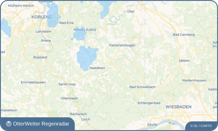 OtterWetter Regenradar-Widget Martenroth