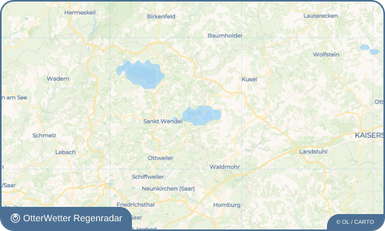 OtterWetter Regenradar-Widget Marth