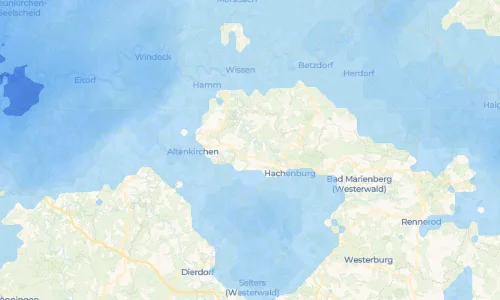 Regenradar Marzhausen: aktuelle Niederschläge in Marzhausen und Umgebung, Stand 20. Oktober 2026 um 14:55 Uhr