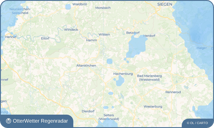 OtterWetter Regenradar-Widget Marzhausen