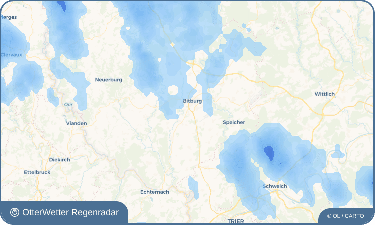 OtterWetter Regenradar-Widget Masholder